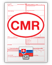 Internationell fraktsedel CMR (english & slovenčina)
