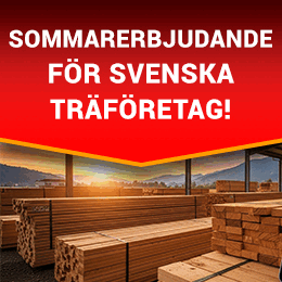 Sommarerbjudande för svenska träföretag!